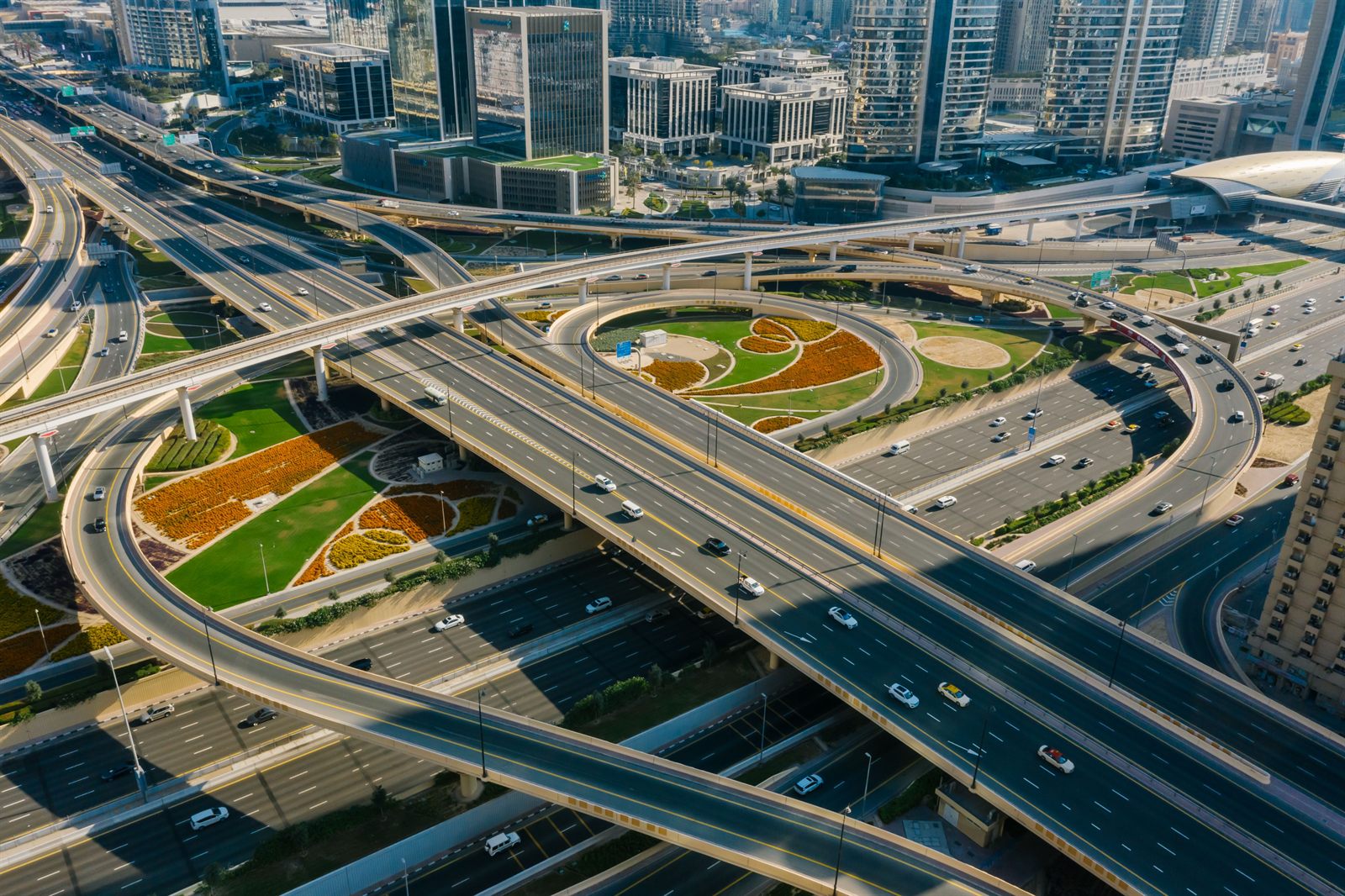 Aerial road network — alerts and geofencing