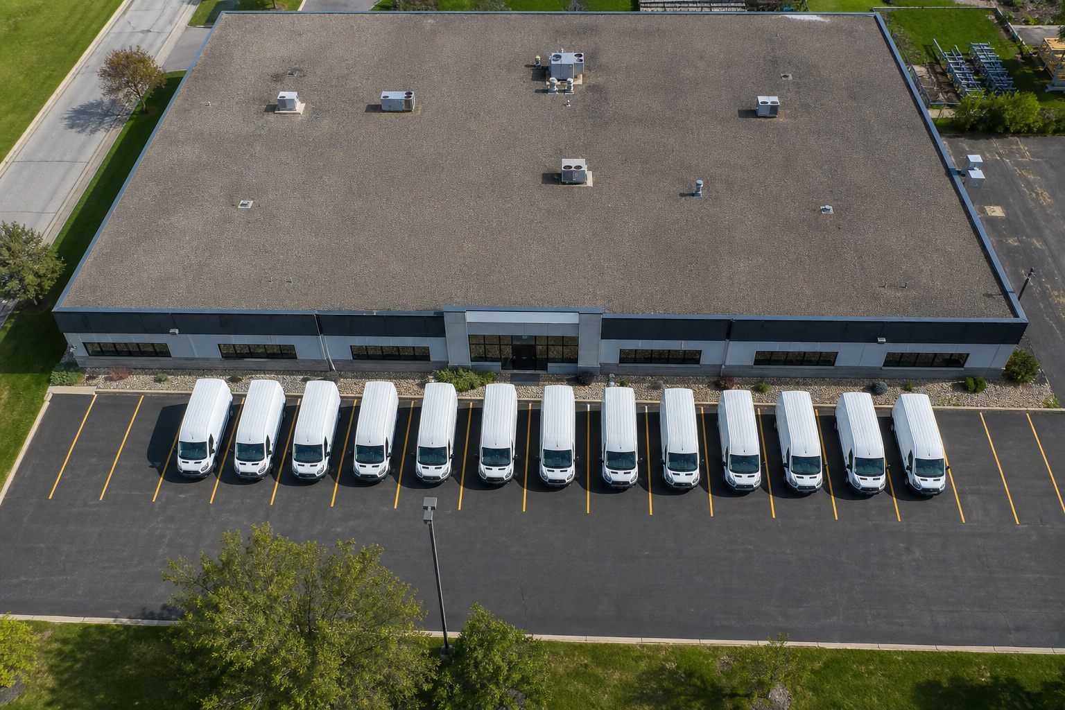 Fleet of trucks — GPS tracking